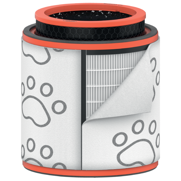 HEPA tromlefilter kæledyr TruSens Large