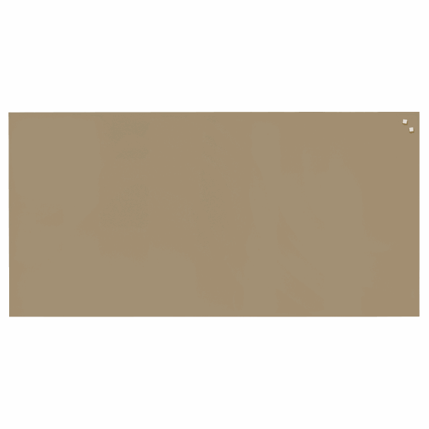 100 x 50 cm. Beige Magnetisk Stænkplade