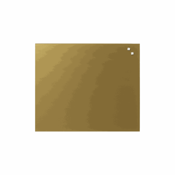 60 x 50 cm. Guld Magnetisk Stænkplade
