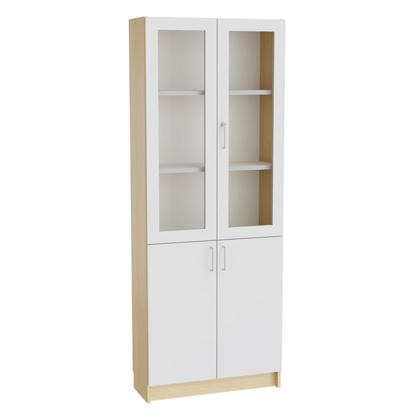 Mora Højskab kombi 2100x800x320mm grå laminat